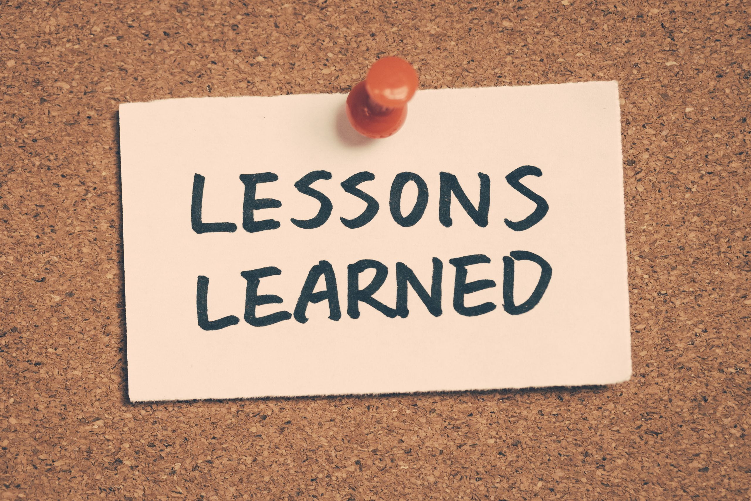 Lessons learned проекта