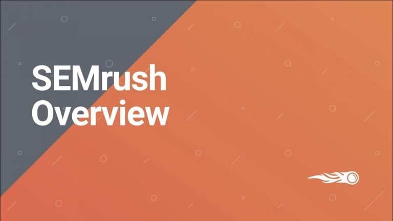 Semrush tutorial for beginners